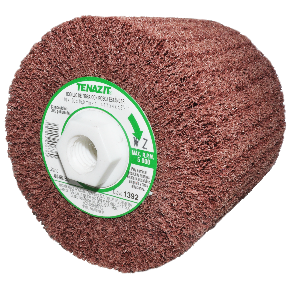 RODILLO DE FIBRA DE OXIDO DE ALUMINIO GRUESO,AUSTROMEX
