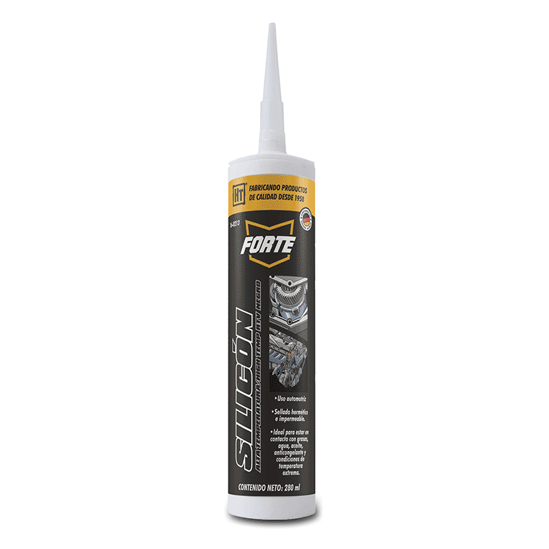 SILICON NEGRO ALTA TEMPERATURA 280ML,HECORT