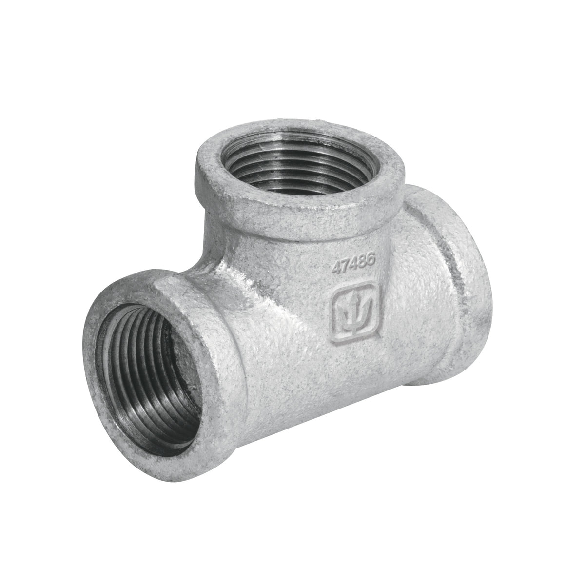 TEE SENCILLA 1' ACERO GALVANIZADO, ,FOSET
