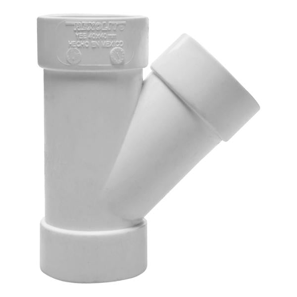 Yee Sanitaria de PVC 4"