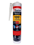 SELLADOR TRANSPARENTE 100% SILICON 280ML,SANTUL