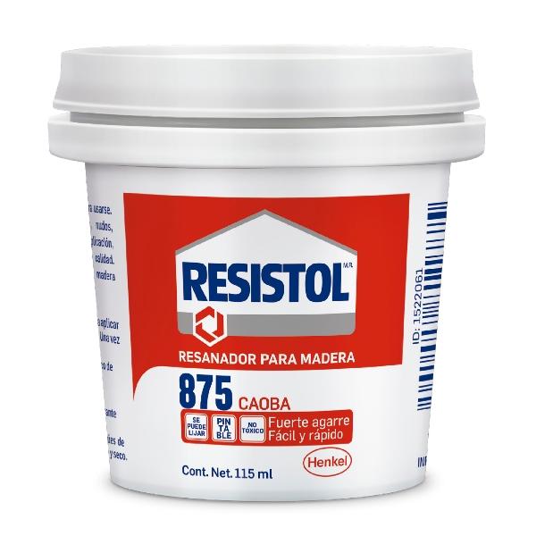 RESANADOR PARA MADERA 115G COLOR CAOBA,RESISTOL