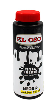 TINTA NEGRO EL OSO PARA CALZADO