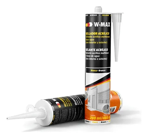 SELLADOR ACRILICO BLANCO W-MAX 280ML,WURTH