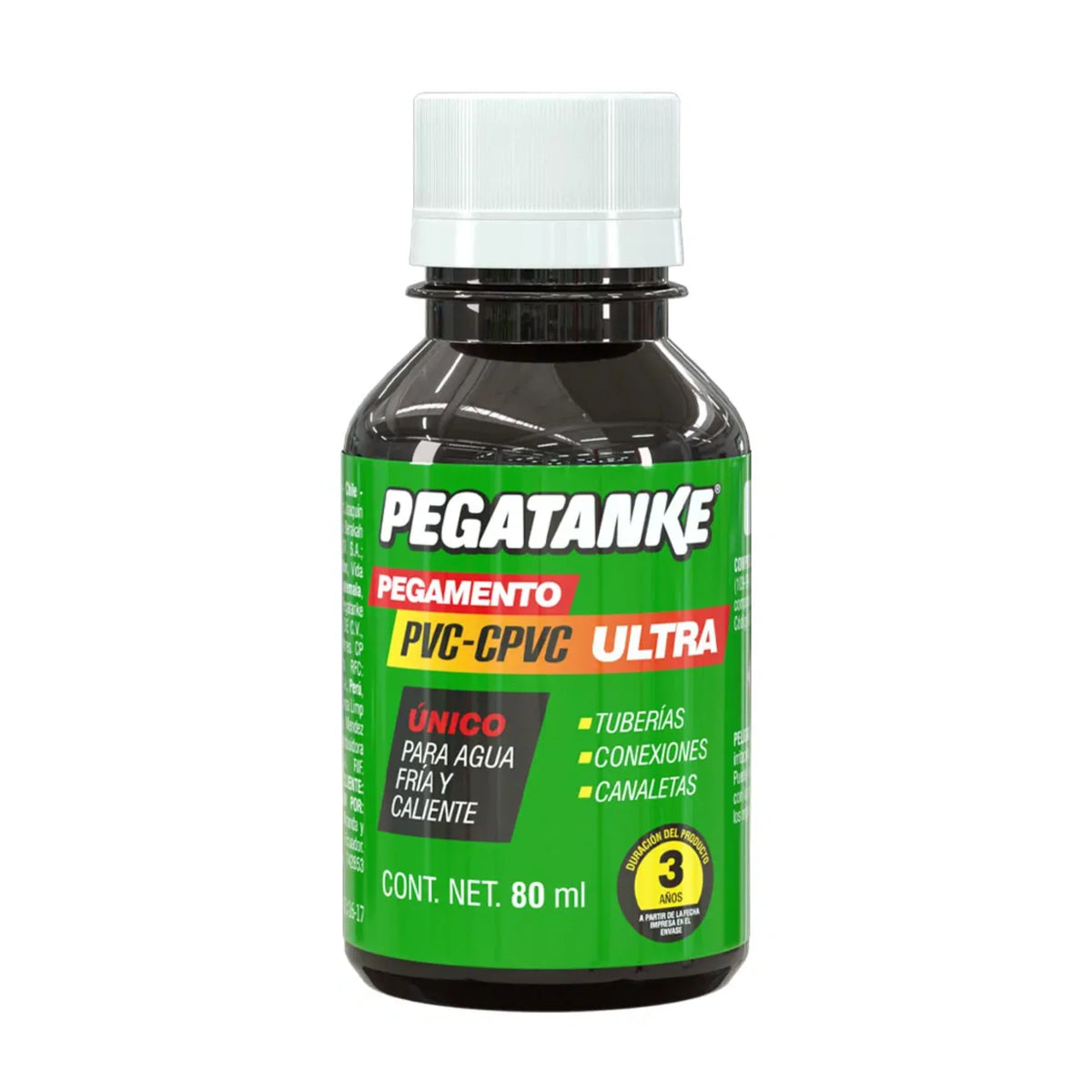 PEGAMENTO PARA PVC Y CPVC 80ML,PEGATANKE
