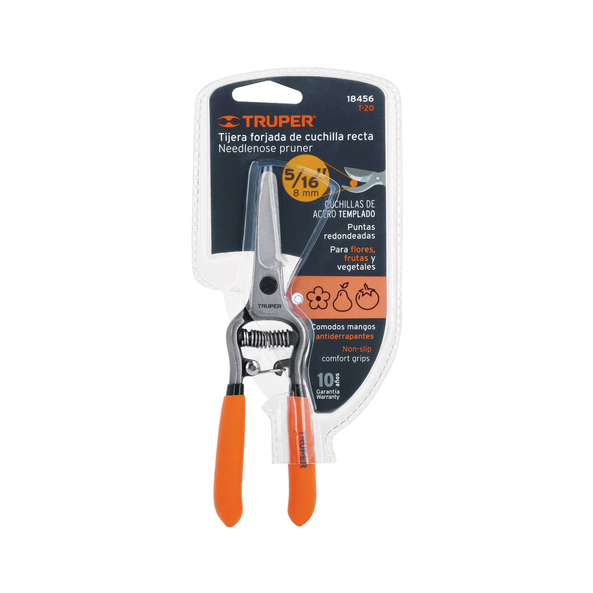 Tijera Forjada de Cuchilla Delgada de 6" Truper