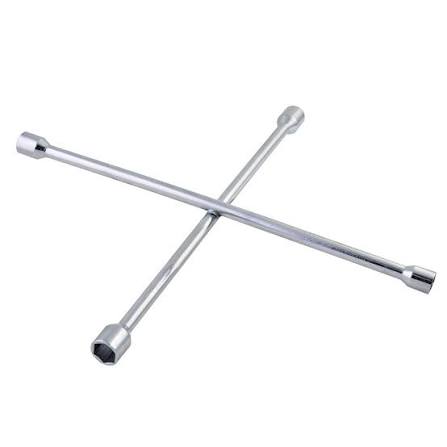 Llave de Cruz Cromada de 18" Surtek