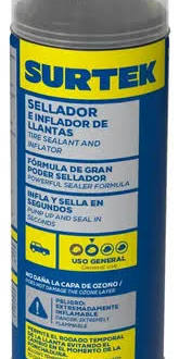 Sellador Infla Llantas en Aerosol "Poncholina" 470 ml Surtek