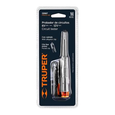 Probador de Circuitos de Corriente Alterna de 14 cm Truper