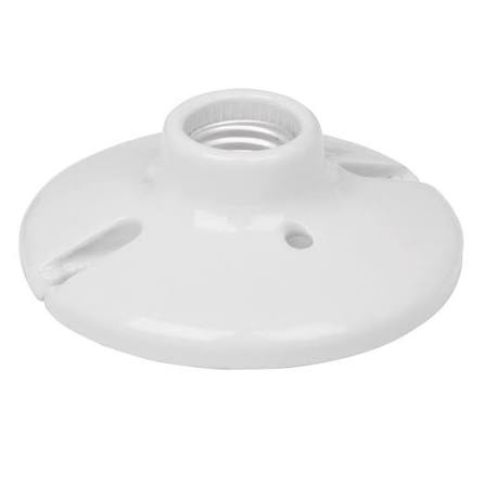 PORTALAMPARA DE PORCELANA ,VOLTECK