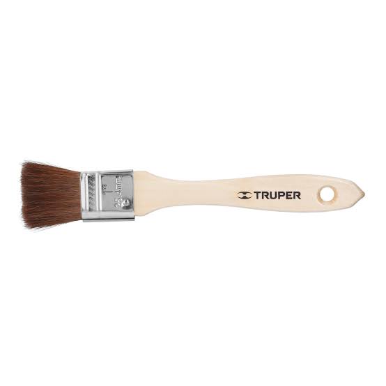 Brocha Pelo de Camello de 1" con Mango de Madera Truper
