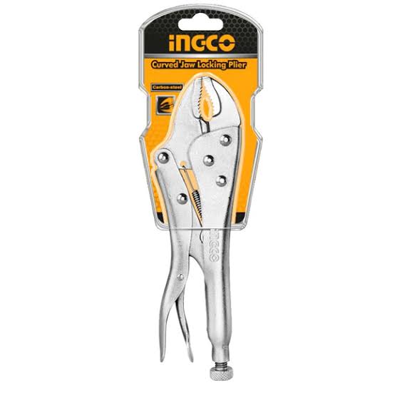 Pinza de Presión de Quijada Curva de 10 Pulgadas Ingco