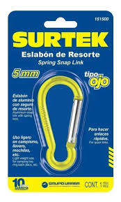 Eslabón de Resorte 8 Milímetros Tipo Ojo Surtek