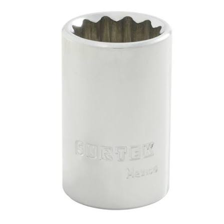 Dado Métrico Cuadro de 1/2" 12 Puntas 24 mm Surtek