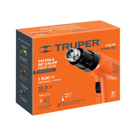 Pistola de Calor de 1500W Truper