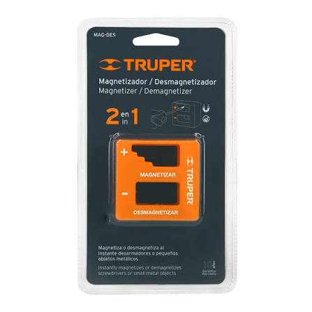Magnetizador y Desmagnetizador de Puntas y Desarmadores Truper