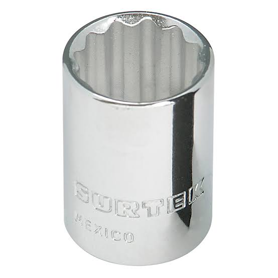 Dado Cuadro 1/2" 12 Puntas 3/8" Surtek