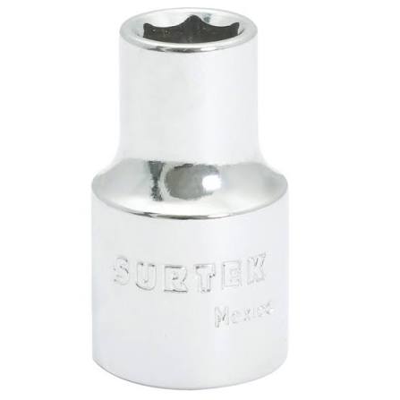 Dado Métrico Cuadro 1/2" 6 Puntas 10 mm Surtek