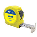 Flexómetro Plástico Amarillo de 5 m x 19 mm (3/4") Surtek