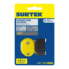 Conector para Manguera Plástica 1/2" Hembra Surtek