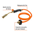 Soplete con Manguera para Gas de 7/8" 200 PSI Truper