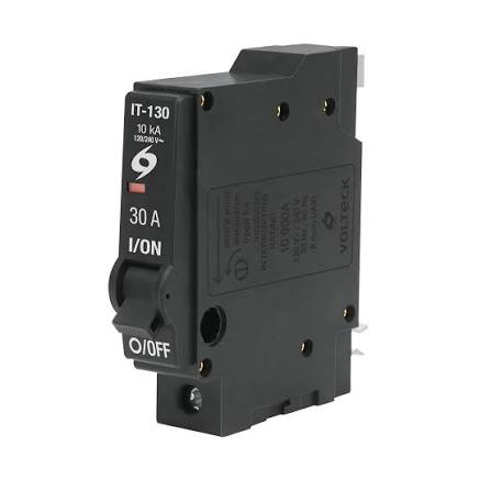 Interruptor Termomagnético de 1 Polo 30 A Enchufable Truper