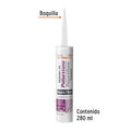 Sellador de Poliuretano de 280 ml Negro Truper
