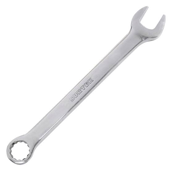 Llave Combinada Pulido Espejo Métrica 17 mm Surtek