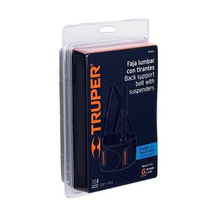 Faja Lumbar Talla G Truper