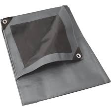 Lona de Polietileno Reforzada Gris 4 x 6 m Surtek