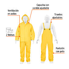Impermeable Ligero Conjunto Talla XL Truper