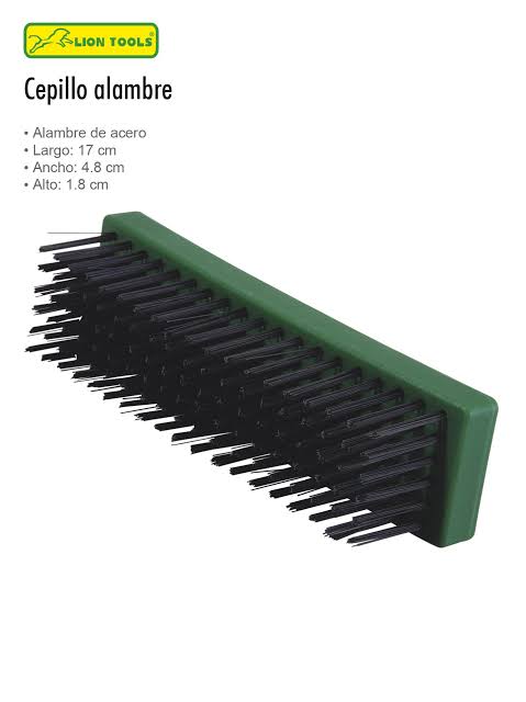 Cepillo de Alambre sin Mango 6x19 Lion Tools