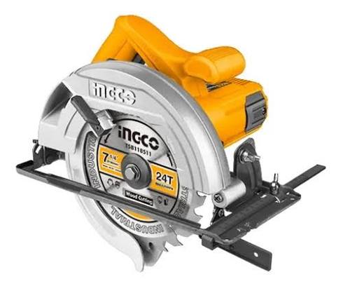 Sierra Circular Eléctrica 7-1/4" 1400W Ingco (UCS18538)