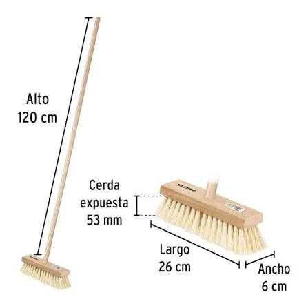Cepillo para Impermeabilizar con Bastón