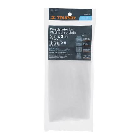 Plastiprotector de 5 x 3 m Uso Ligero Truper