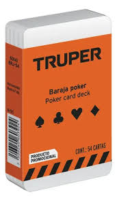 BARAJA POKER DE 54 CARTAS. ,TRUPER