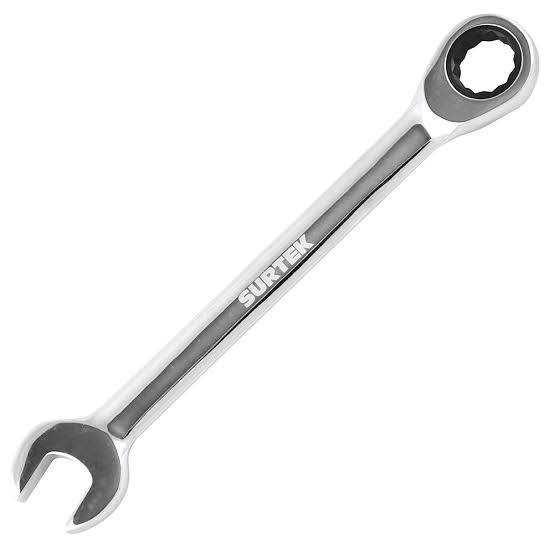 Llave Combinada de Matraca Pulido Espejo Métrica 10 mm Surtek