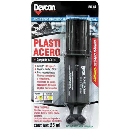 PLASTI ACERO ALTA TEMPERATURA 45MIN,DEVCON
