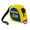 Flexómetro Plástico Invencible de 5 m x 25 mm (1") Surtek