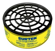 Cartucho para Mascarilla Respirador para Gases Ácidos Surtek