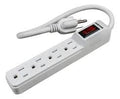 Multicontacto de 4 Entradas con Cable de 30 cm Surtek