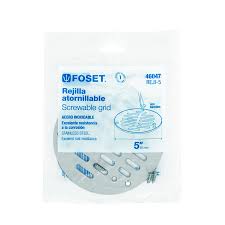 Rejilla de Acero Inoxidable de 5" con Cierre con Tornillos Truper