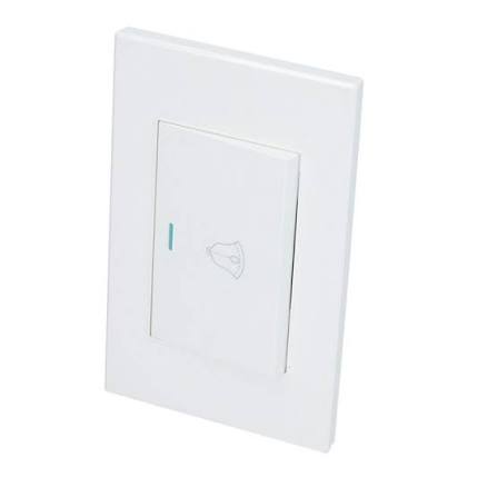 Placa Con 1 Botón Timbre Premium Surtek