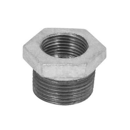 REDUCCION BUSHING DE 1/2 X 3/4 GALVANIZADA