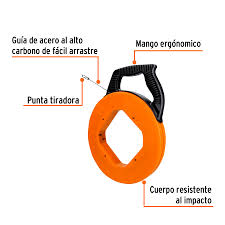 Guía de Acero para Cable de 30 m Truper