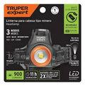 Linterna de Minero LED de 1,100 lm Recargable Truper