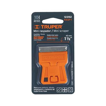 Mini Raspador Plástico con Cuchilla de 1-1/2" Truper
