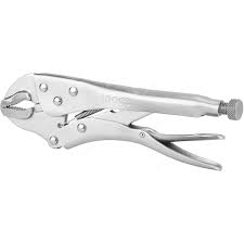 Pinza de Presión de Quijada Curva de 10 Pulgadas Ingco