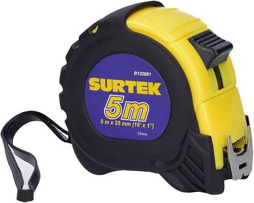 Flexómetro Anti-Impacto de 5 m Surtek