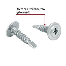 Bolsa con 100 Pijas Cabeza de Cruz Punta de Broca 3/4" Fiero (Grupo Truper)